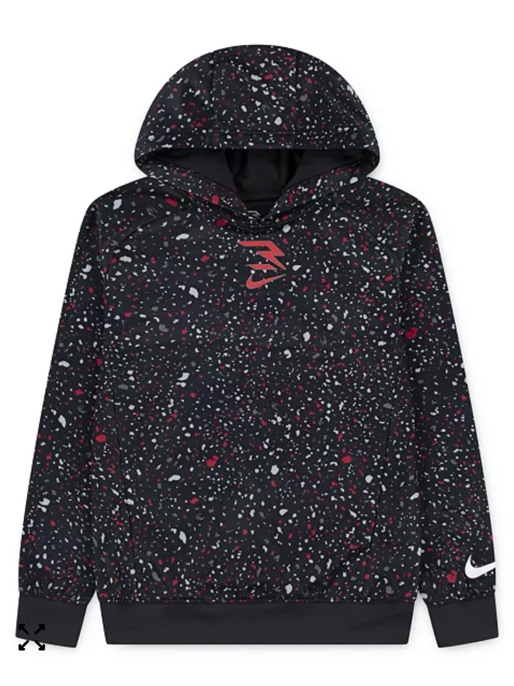 Nike 3brand by Russell Wilson long sleeve fleece hoodie boys Medium NWT